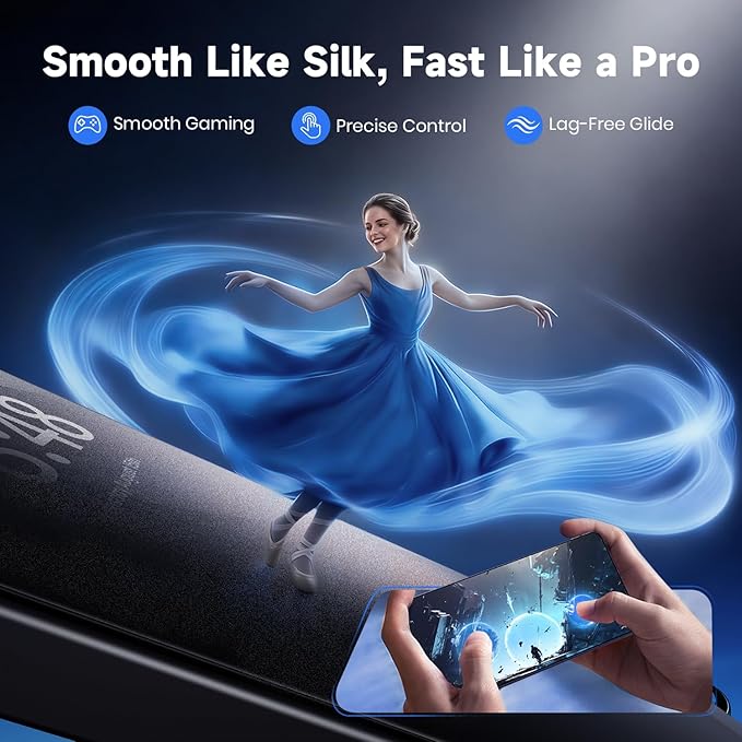 WSKEN Matte Screen Protector for Samsung Galaxy S26 Ultra - [Anti-Glare &amp Anti-Fingerprint][Smooth as Silk][0.02s Fingerprint Unlock] 9H+ Tempered Glass With Auto Fit Box Zero Bubble2 Pack