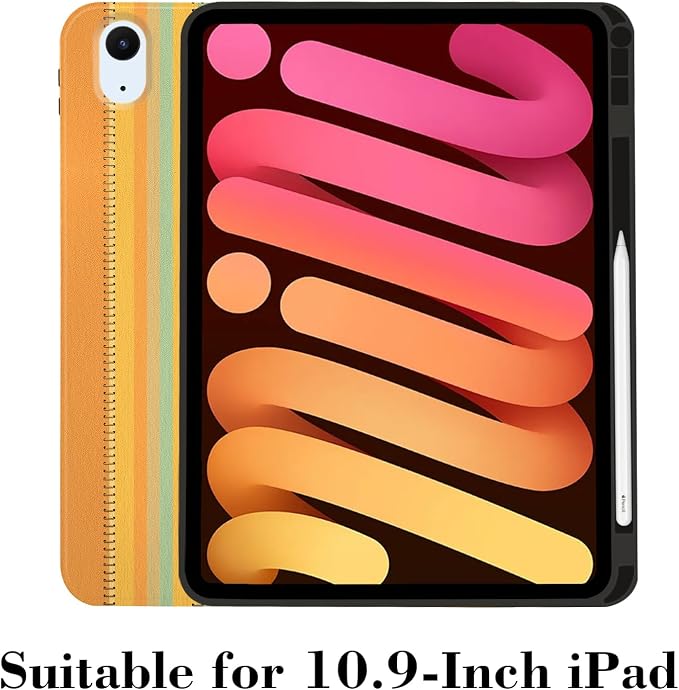 Orange Green Stripes