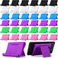 Wenqik 36 Pcs Cell Phone Stands Foldable Tablet Mobile Stand Adjustable Multi Angle Tablet Holder Compatible with Phone 15 14 13 12 11 Pro Xs Xs Max XR 8(Colorful)