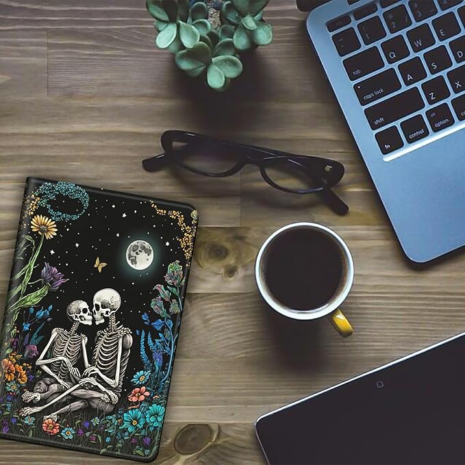 Skull Love Flower Moon