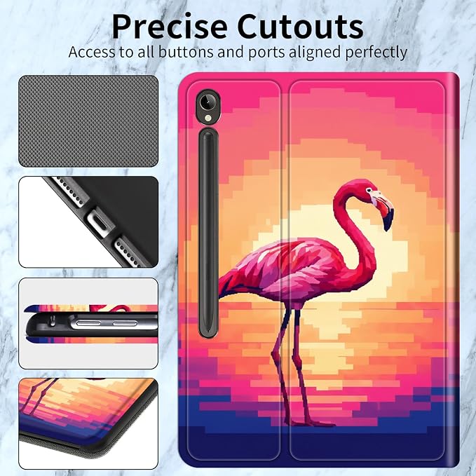 Pixel Art Flamingo