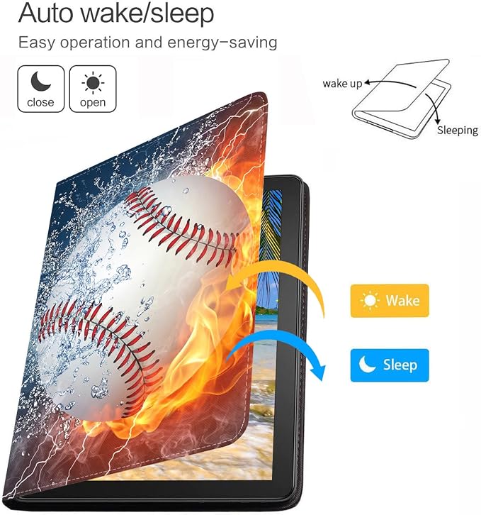 Burning Baseball Fire and Water