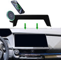 Car Phone Holder for 2023 2024 2025 2026 Toyota Prius Accessories 15W Fast Wireless Charger Screen Fixed Clip Cell Phone Mount Hands-Free 360 Degree Rotation (12.3 Inch)