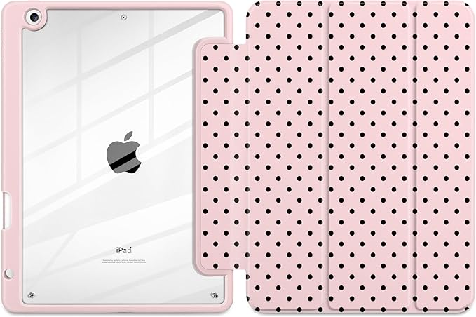 Pink polka dot