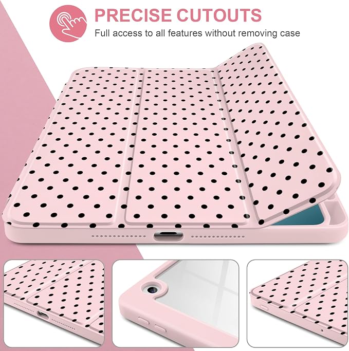 Pink polka dot