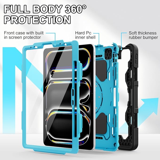 Light Blue+Black
