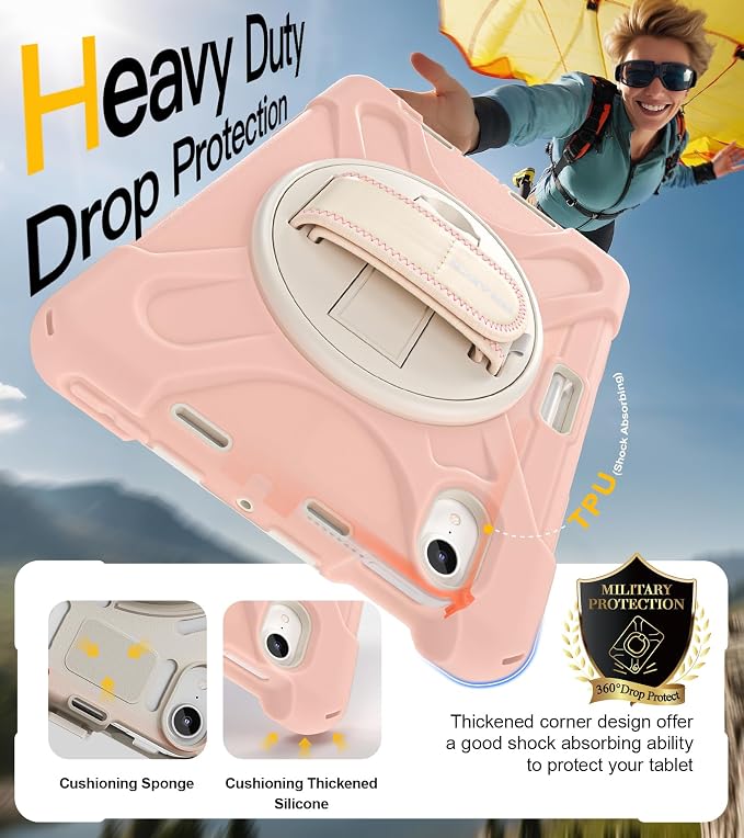 Pink(Velcro Hand Strap)