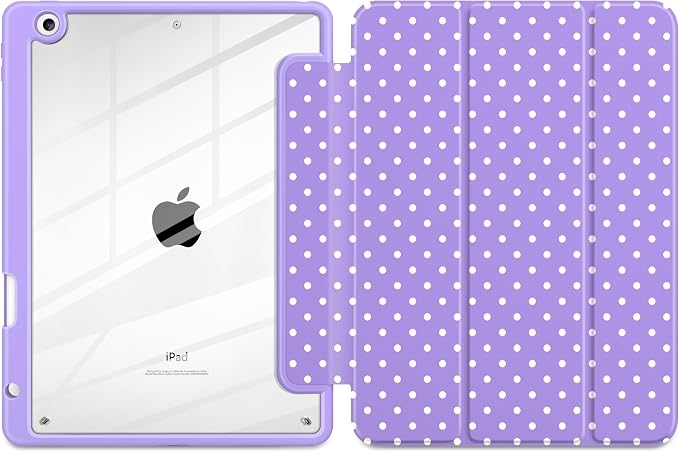 Purple white dot