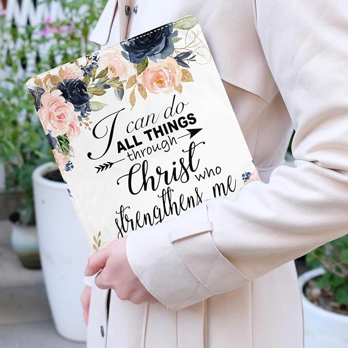 Bible Phil 4-13 Floral