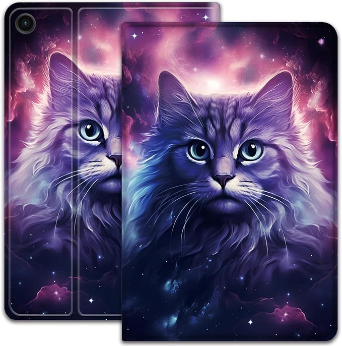 Purple Galaxy Cat