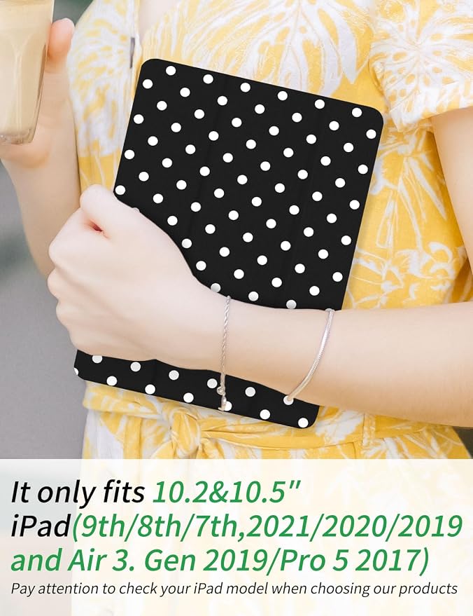 Black Polka Dots