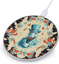 Magician Rabbit Wireless Charger Fast Wireless Charging Pad with USB Cable 10W Anti-Slip Magnetic Wireless Charger Portable Slim Charger Puck Travel Charging Station