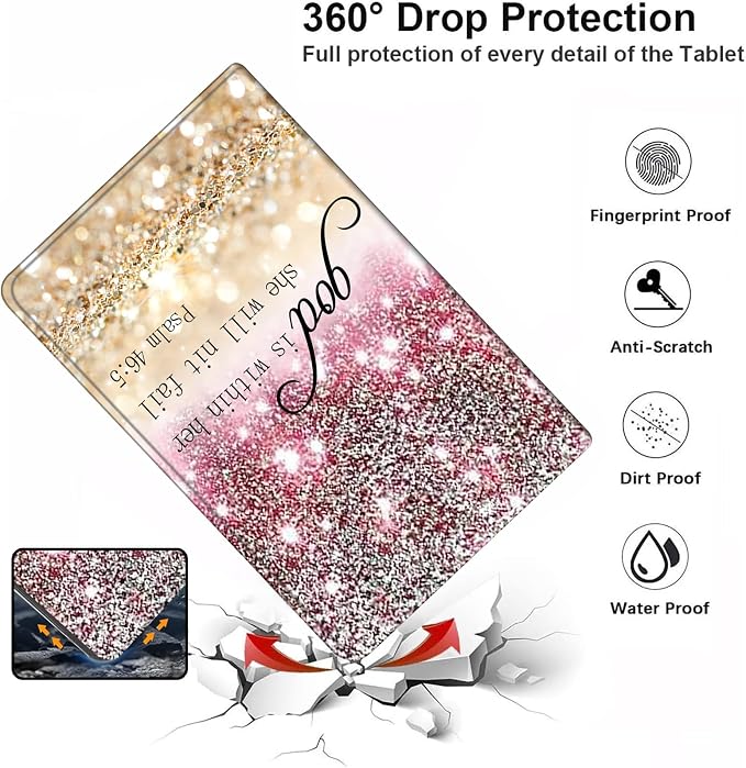 Pink Glitter Psalm 46:5