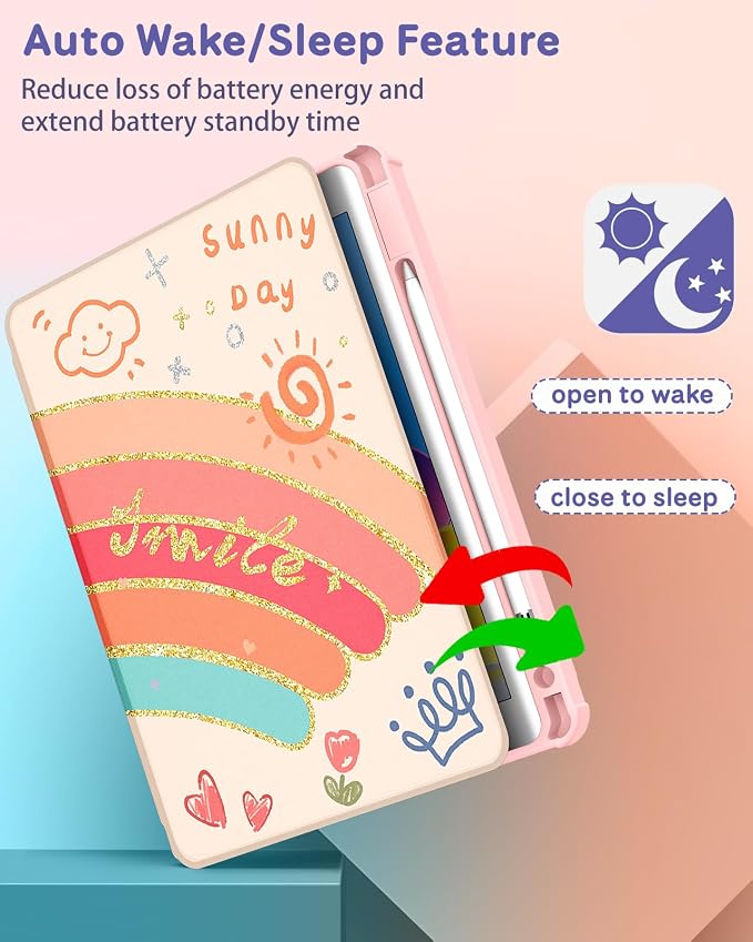 5-for iPad 789-Rainbow Sun