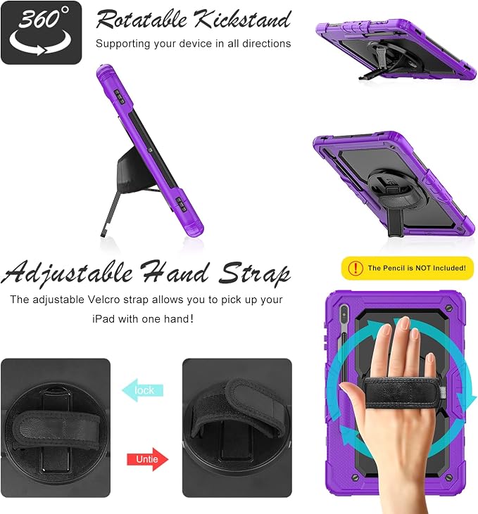 Purple & Black