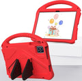 Kids Case Compatible with T-Mobile Revvl tab 2 (2025) 10.1 inch Lightweight EVA Shockproof Cover w/Stand Shoulder Strap Protective Case Compatible with T-Mobile Revvl tab 2 Tablet(Red)
