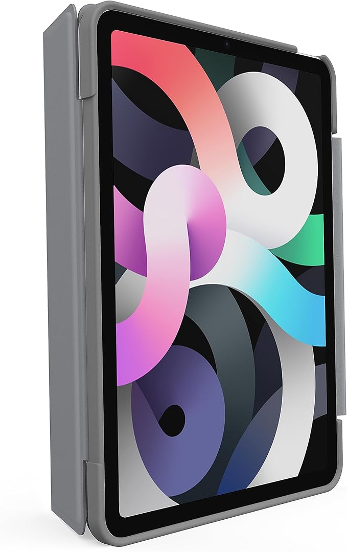OtterBox - Symmetry 360 iPad Air Case for 4th &amp 5th Gen - Scratch Resistant Tablet Case with Versatile Folio Sleek &amp Slim Design (After Dark)