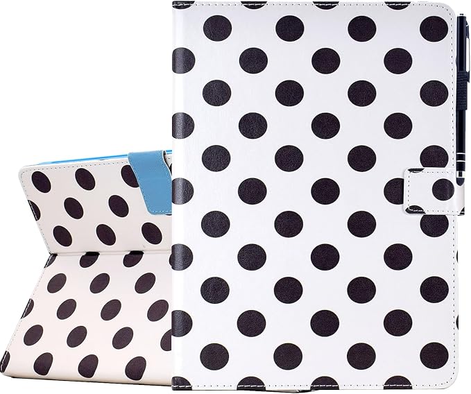 02 White Polka Dots