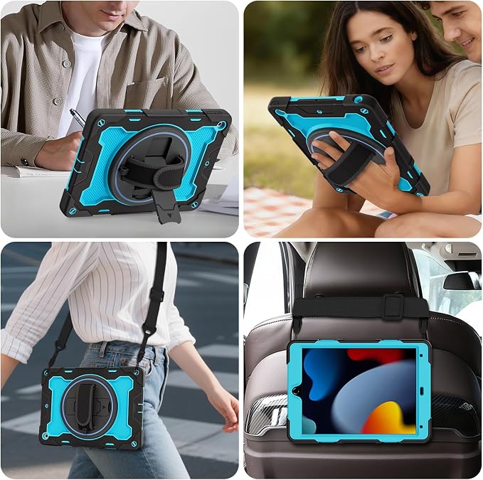Light Blue+Black