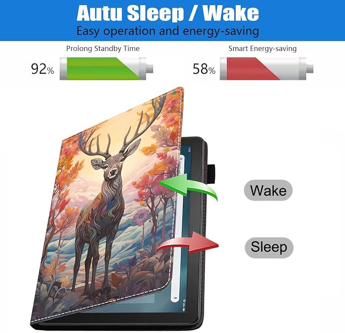 Abstract Paint Deer