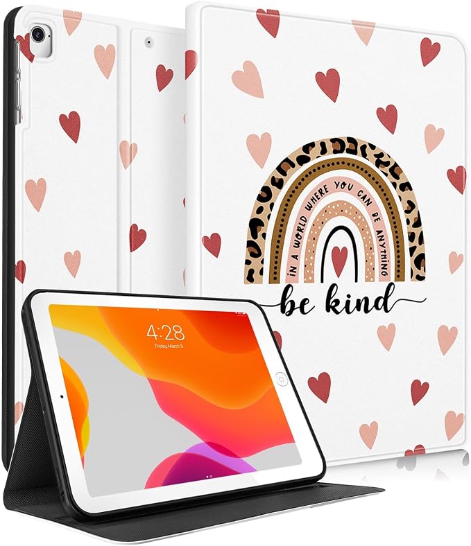 5-for iPad 9.7-Hearts Rainbow