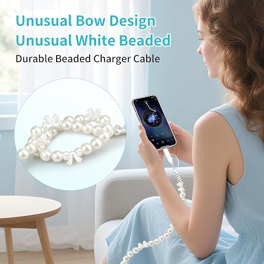 Bow Round Beaded