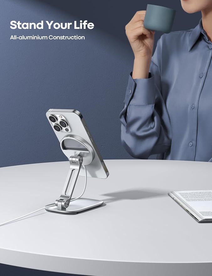 Light Silver - Stand for 15W Old Charger