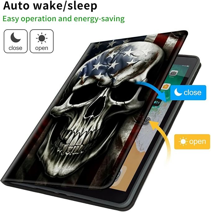 American Flag Skull