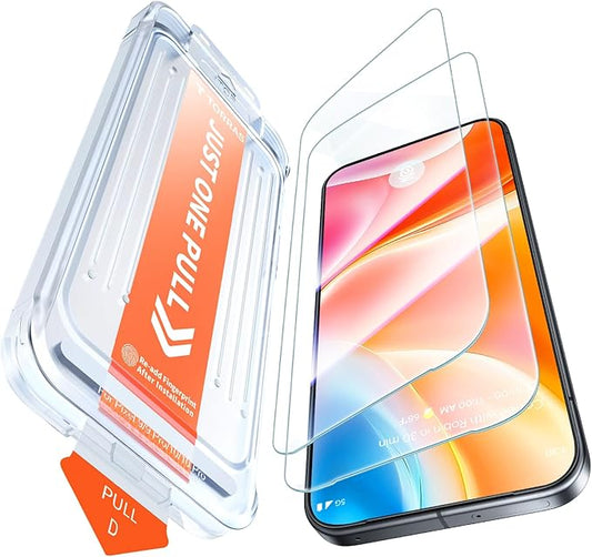 TORRAS for Google Pixel 10 Pro/Pixel 10 / Pixel 9 Pro / 9 Screen Protector [Military-Grade] [9H+ Tempered Glass] Screen Protector Pixel 10 Pro/Pixel 10 / Pixel 9 Pro/ 9 6.3 2-Pack