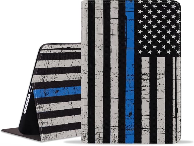 Thin Blue Line American Flag