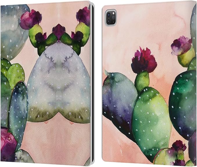 Head Case Designs Officially Licensed Mai Autumn Desert Rose Floral Blooms Leather Wallet Case Compatible with Apple iPad Pro 13 M4 2024