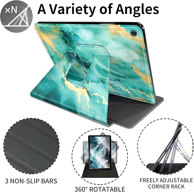 Golden Green Marble