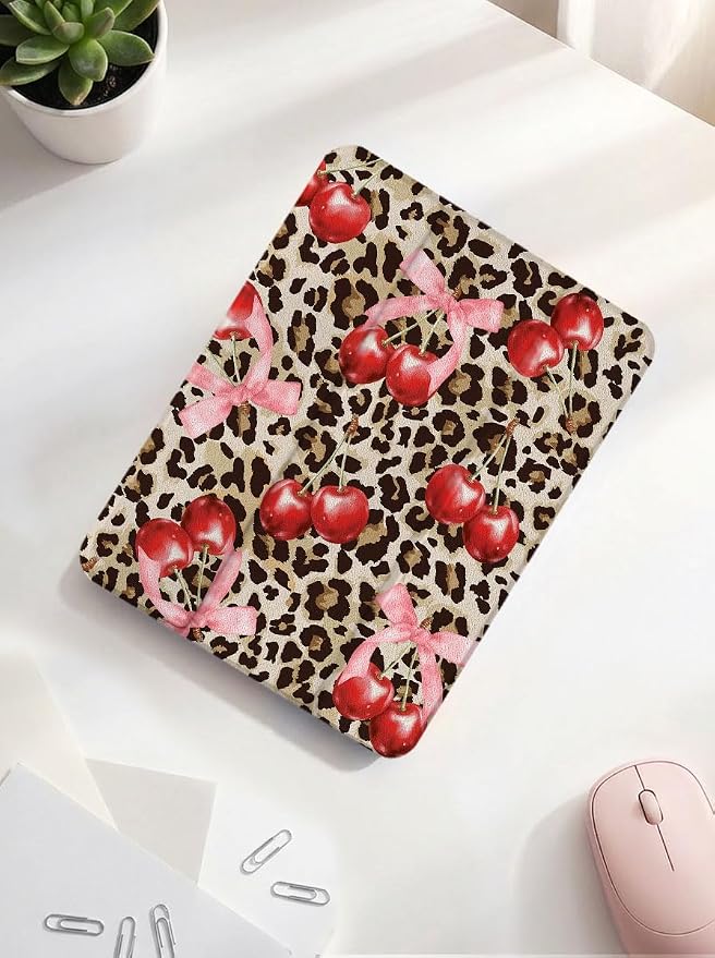 Brown Leopard 3 & Pink Bow