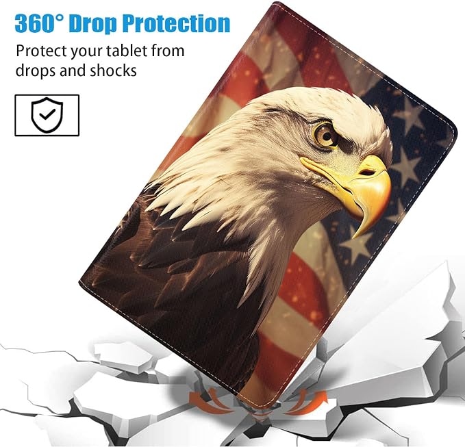 American Flag Bald Eagle