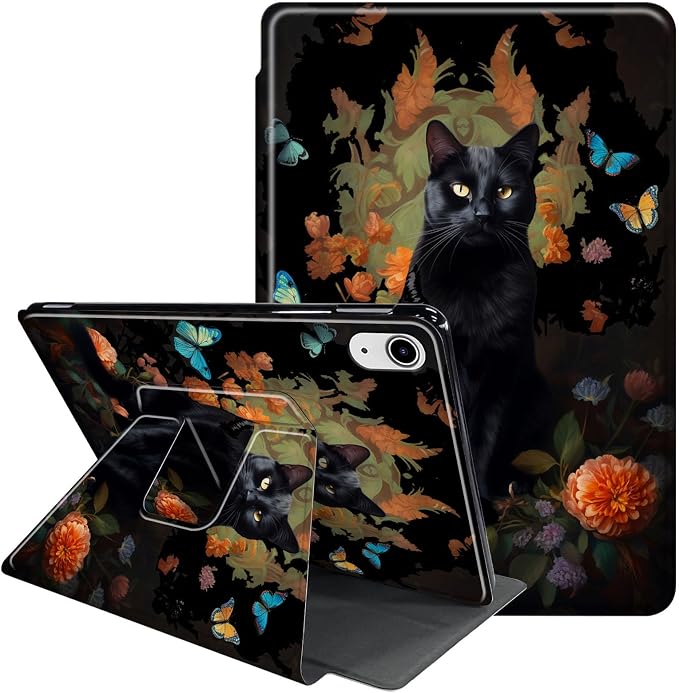 Black Cat Butterfly Flowers