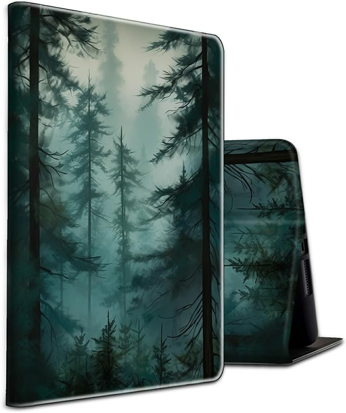 Pine Trees Misty