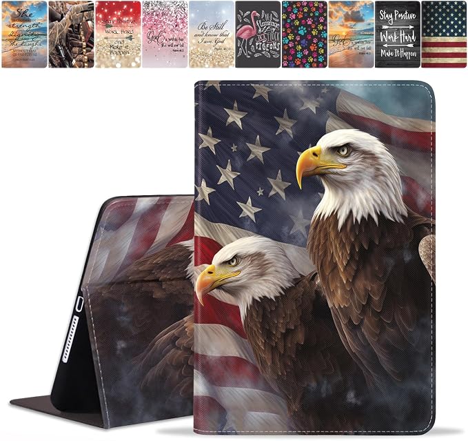 Patriotic American Flag Bald Eagle