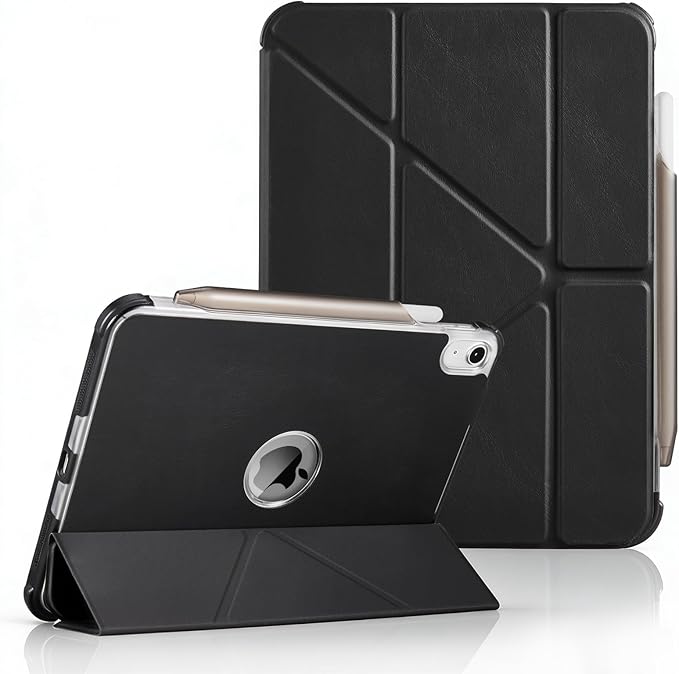 CoBak Case for iPad (A16) 11th Generation 11 Inch 2025 iPad 10th Generation 10.9 Inch 2022 - Protective Cover with Apple Pencil (USB-C) Holder Multi-Angle Portrait Stand Auto Wake/Sleep