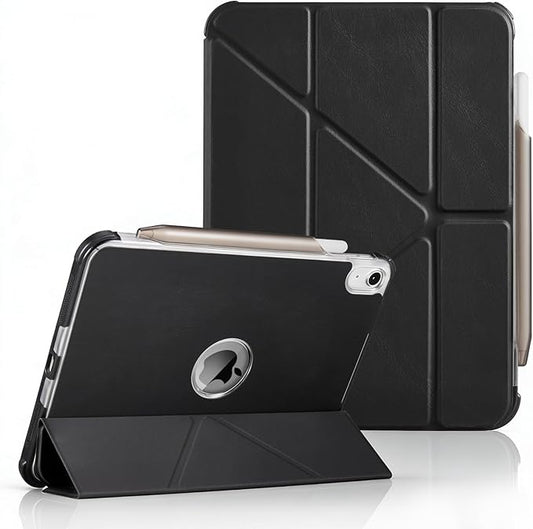CoBak Case for iPad (A16) 11th Generation 11 Inch 2025 iPad 10th Generation 10.9 Inch 2022 - Protective Cover with Apple Pencil (USB-C) Holder Multi-Angle Portrait Stand Auto Wake/Sleep