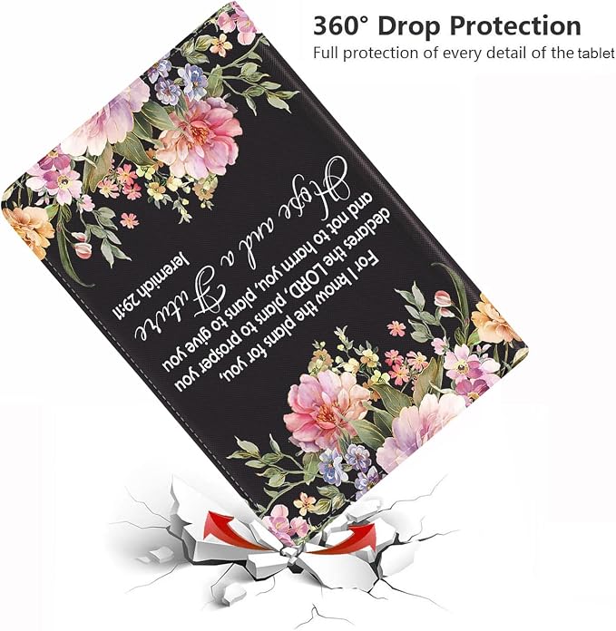 Floral Quote Bible Verse Jeremiah 29:11