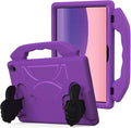 for Amazon Fire Max 11 Kids Tablet Case EVA Material Light Weight Shockproof Rugged Heavy Duty Thumb Kickstand Kids Case for Amazon Fire Max 11 (2023) (Violet)