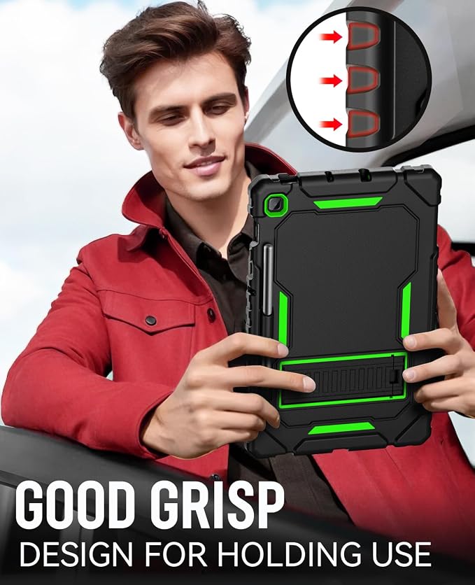 Black / Green / Black