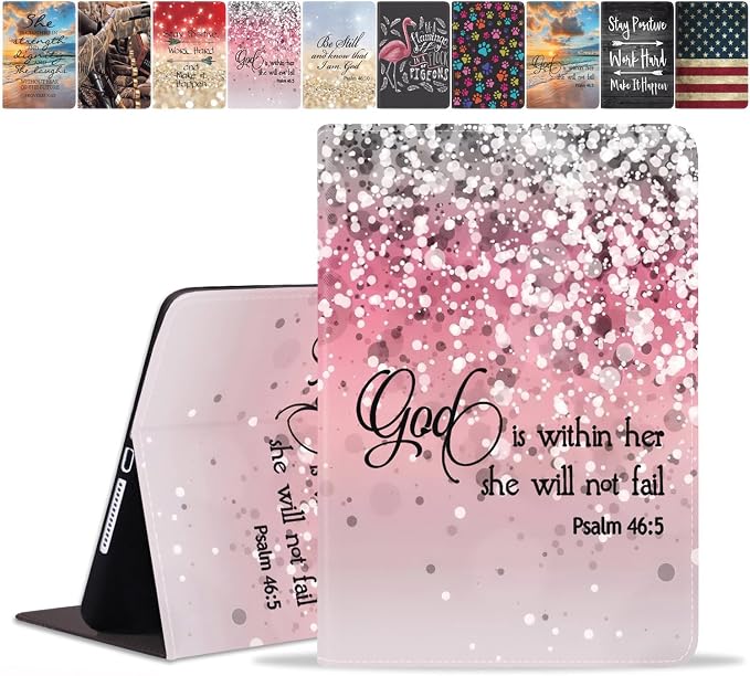 Pink Glitter Quote Bible Verse Psalm 46:5