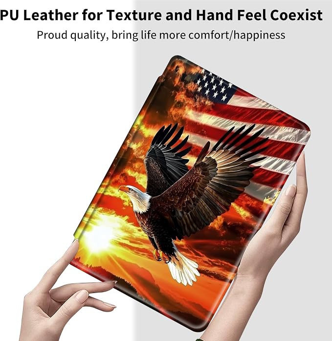 American Flag Bald Eagle