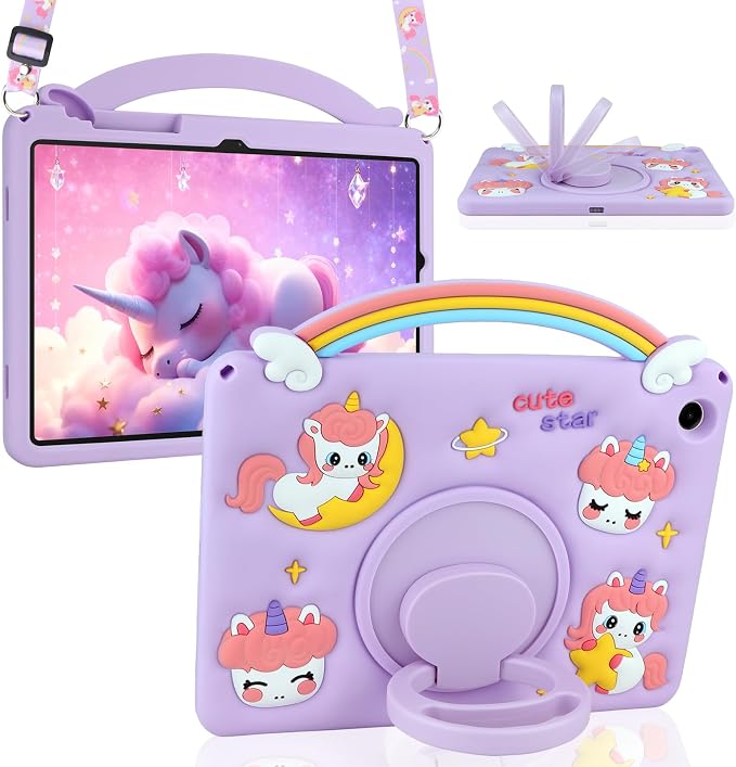 Rainbow Unicorn-Purple
