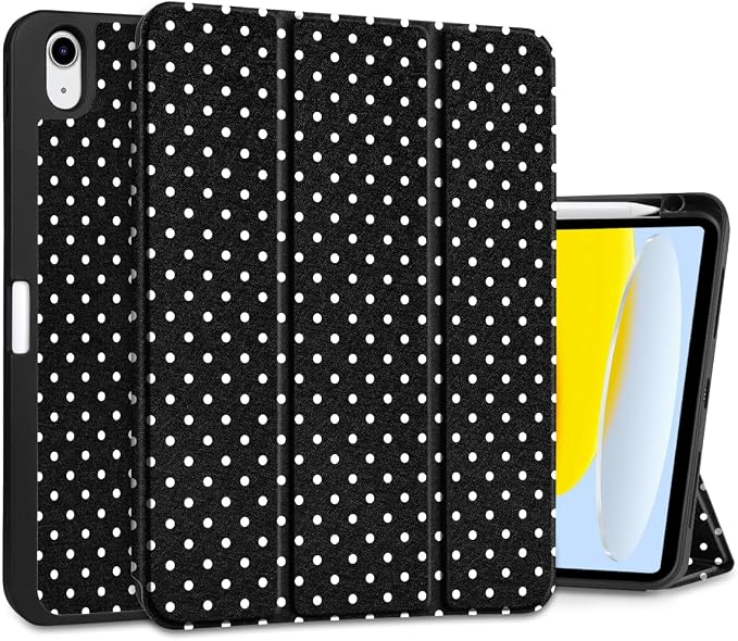 White Polka Dot
