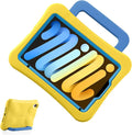 Kids Case for iPad mini 7 (A17 Pro) 2024 /iPad Mini6 2021 Light Weight Heavy Duty/Shockproof/Drop Proof with Handle/Kickstand Child Friendly Cover for iPad mini 7th/6th Gen 8.3inch (Yellow)