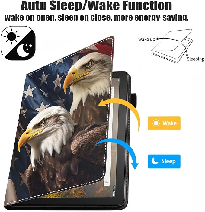 American Flag Bald Eagle