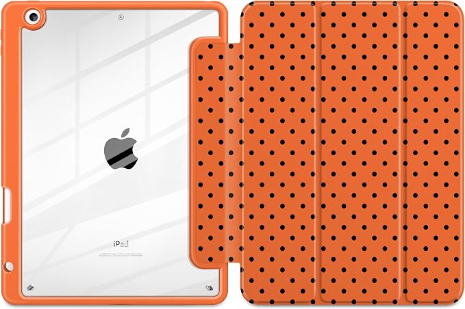 Orange polka dot