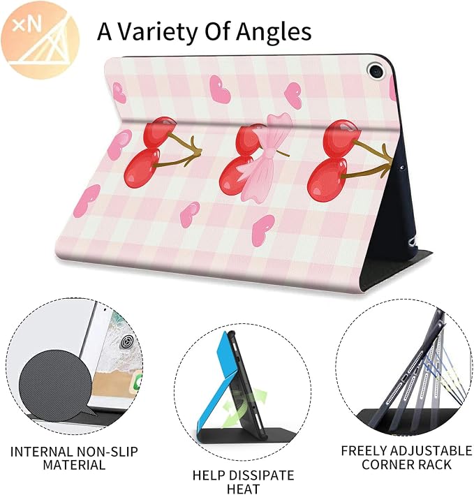 Pink Cherry Checkered